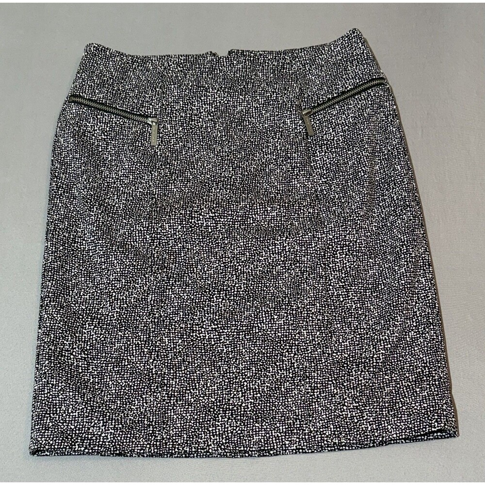 Michael Kors Classic Women’s Pencil Skirt Black & White Size 6